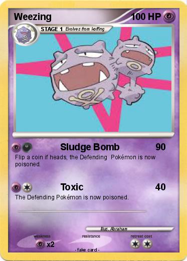 Pokemon Weezing