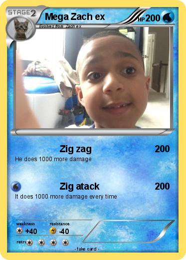 Pokemon Mega Zach ex