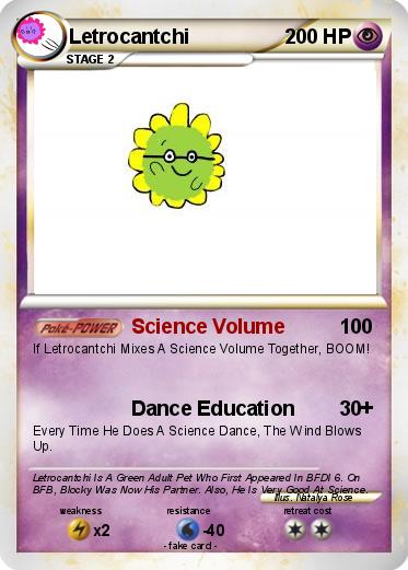 Pokemon Letrocantchi