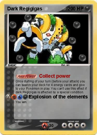 Pokemon Dark Regigigas