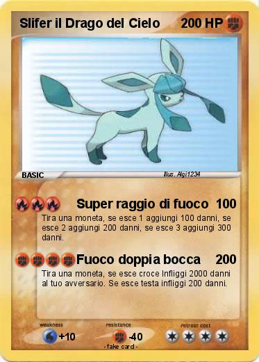 Pokemon Slifer il Drago del Cielo