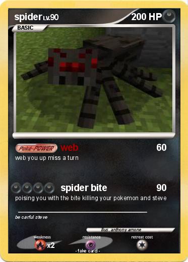 Pokemon spider