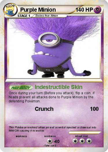 Pokemon Purple Minion