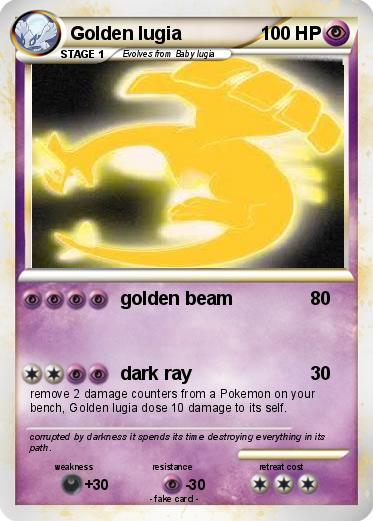 Pokemon Golden lugia