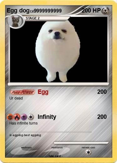 Pokemon Egg dog