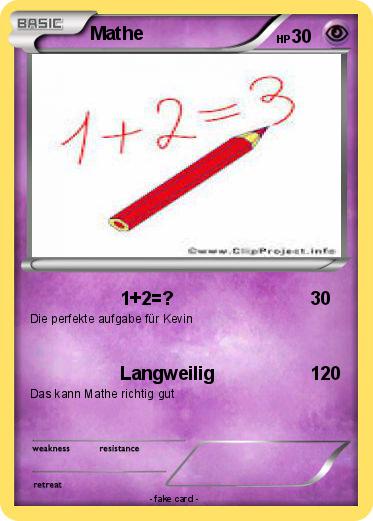 Pokemon Mathe