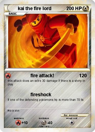 Pokemon kai the fire lord