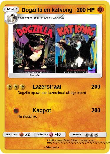 Pokemon Dogzilla en katkong