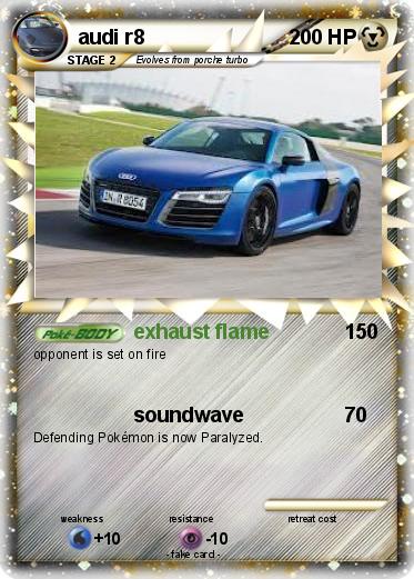 Pokemon audi r8
