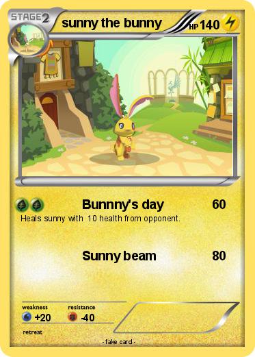 Pokemon sunny the bunny