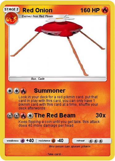 Pokemon Red Onion