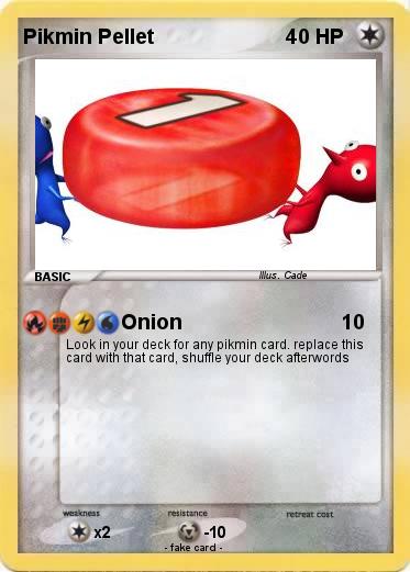 Pokemon Pikmin Pellet