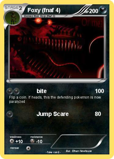 Pokemon Foxy (fnaf 4)