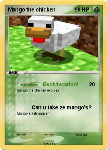 Pokemon Mango the chicken