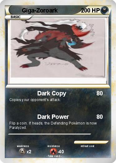 Pokemon Giga-Zoroark