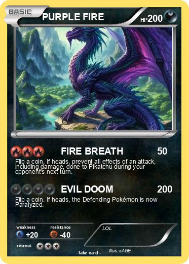 Pokemon PURPLE FIRE
