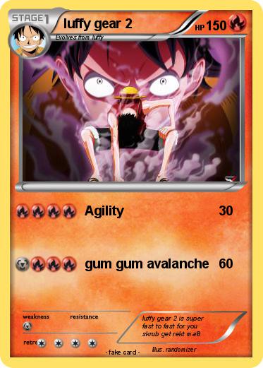 Pokemon luffy gear 2