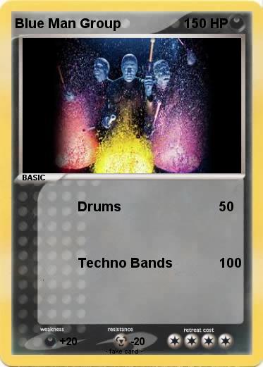 Pokemon Blue Man Group