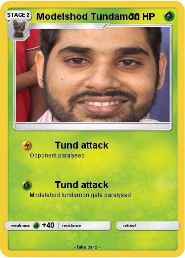 Pokemon Modelshod Tundamon
