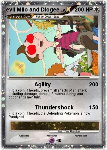 Pokemon evil Milo and Diogee