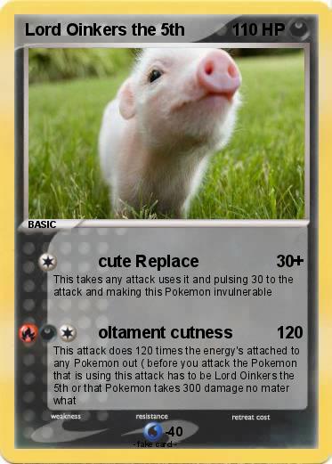 Pokemon Lord Oinkers the 5th