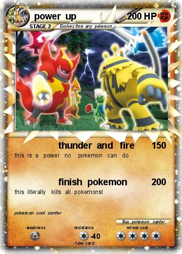 Pokemon power  up