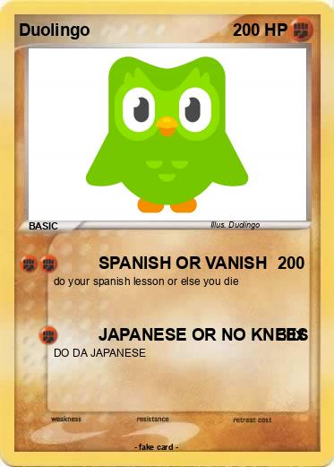 Pokemon Duolingo