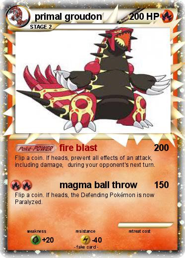 Pokemon primal groudon