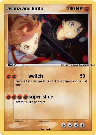 Pokemon asuna and kirito
