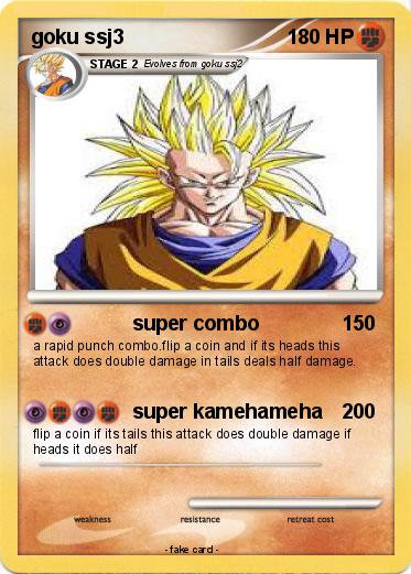 Pokemon goku ssj3