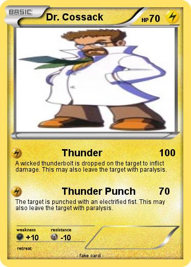 Pokemon Dr. Cossack