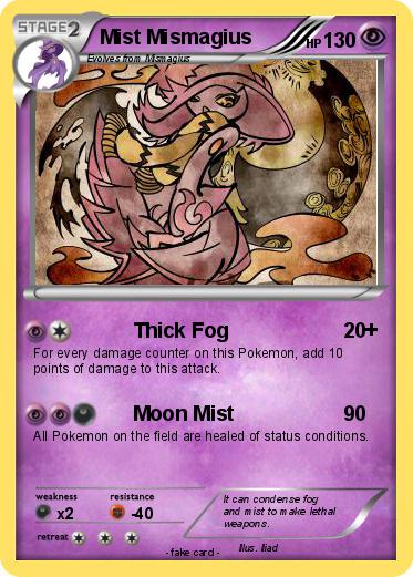 Pokemon Mist Mismagius