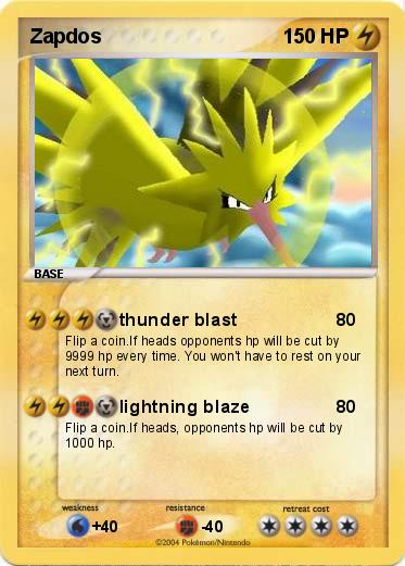 Pokemon Zapdos