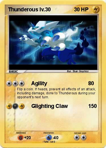 Pokemon Thunderous lv.30