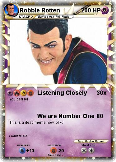 Pokemon Robbie Rotten