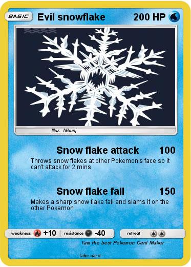 Pokemon Evil snowflake