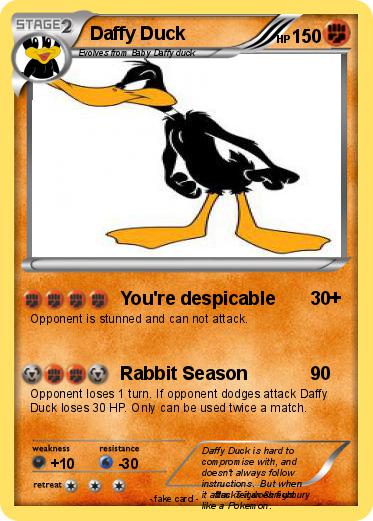 Pokemon Daffy Duck