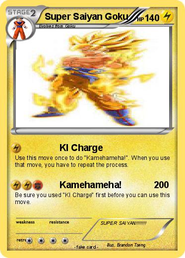 Pokemon Super Saiyan Goku