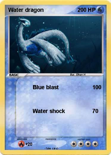 Pokemon Water dragon