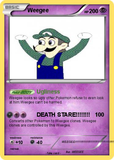 Pokemon Weegee