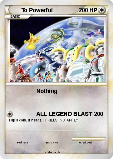 Pokemon To Powerful