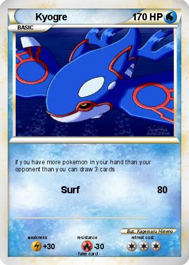 Pokemon Kyogre