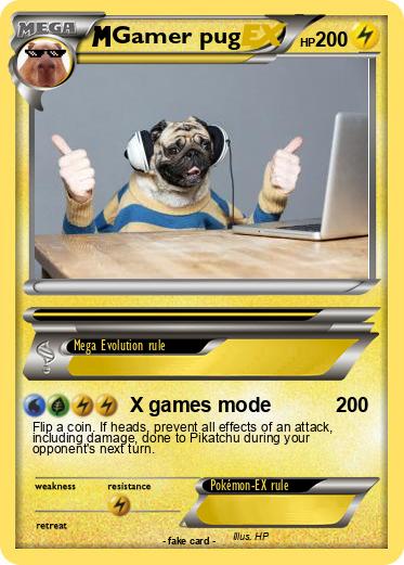 Pokemon Gamer pug