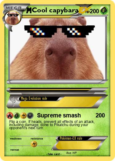 Pokemon Cool capybara