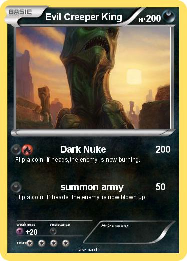 Pokemon Evil Creeper King