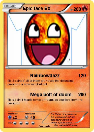 Pokemon Epic face EX