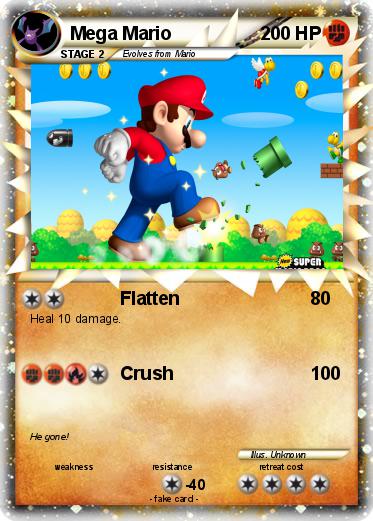 Pokemon Mega Mario