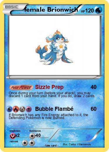 Pokemon female Brionwich