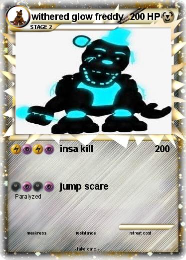 Pokemon withered glow freddy