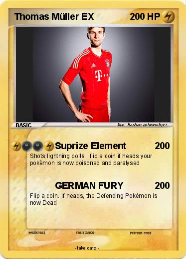 Pokemon Thomas Müller EX